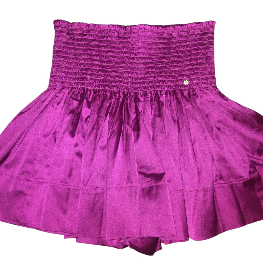 NATURAL LIFE Vibrant Purple Mini Shorts